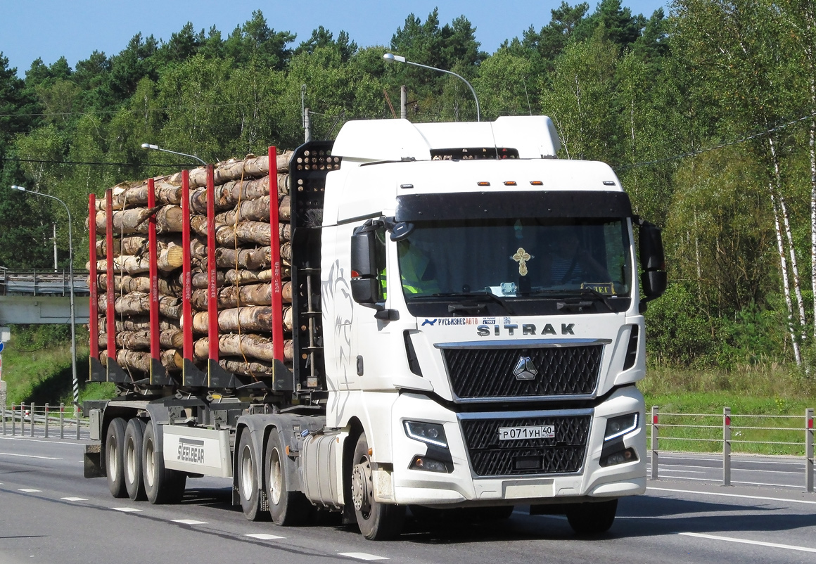 Калужская область, № Р 071 УН 40 — Sitrak C7H ZZ4256 MAX