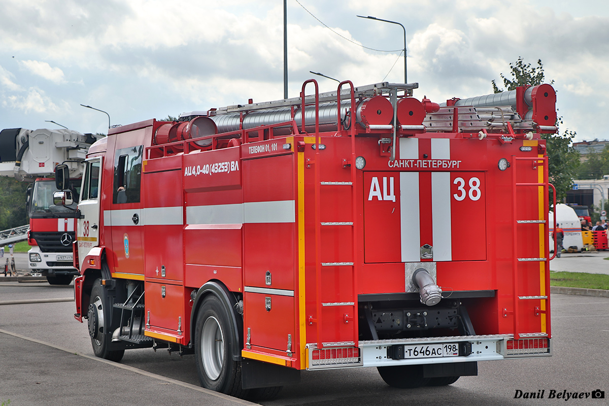 Санкт-Петербург, № Т 646 АС 198 — КамАЗ-43253-G5(69)