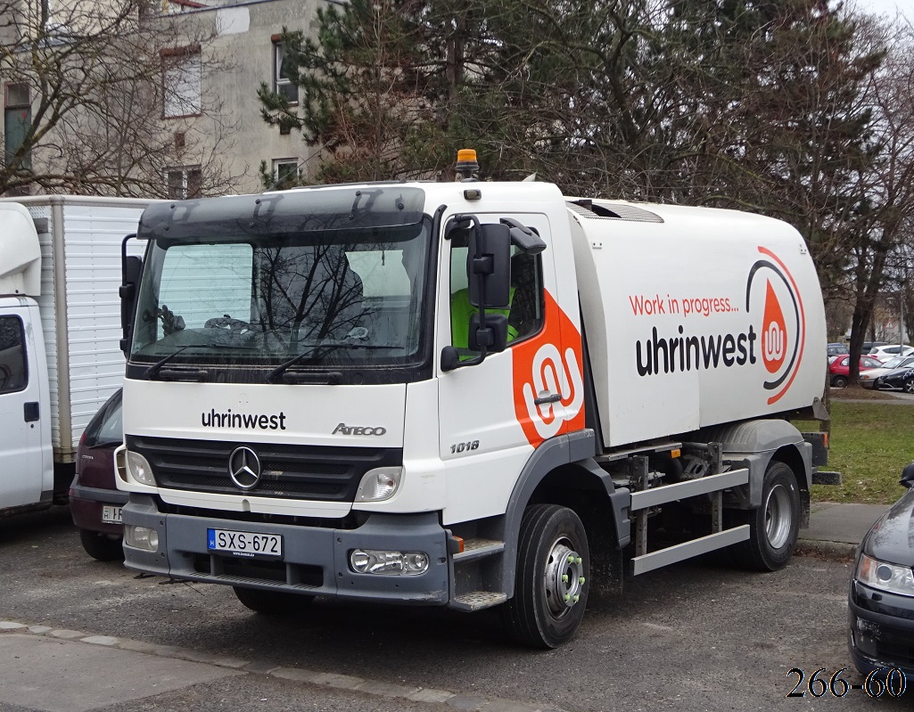Венгрия, № SXS-672 — Mercedes-Benz Atego 1018