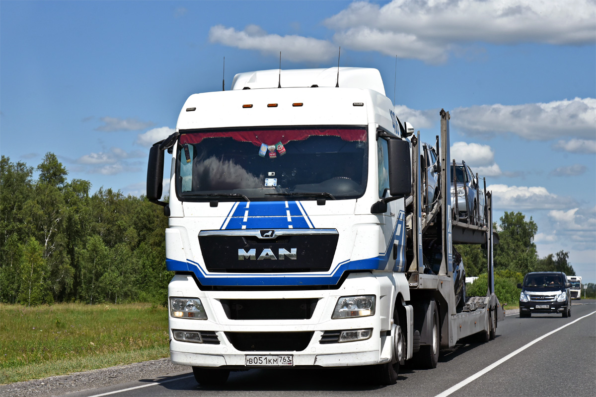 Самарская область, № В 051 КМ 763 — MAN TGX ('2007) 18.400