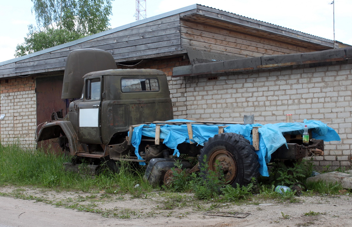 Псковская область, № (60) Б/Н 0038 — ЗИЛ-131 (общая модель); Псковская область — Автомобили без номеров