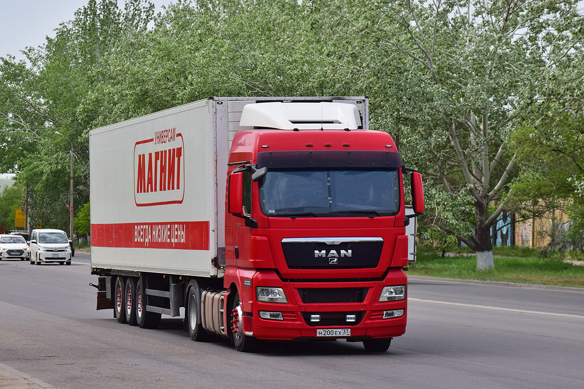 Краснодарский край, № Н 200 ЕХ 37 — MAN TGX ('2007) 18.360