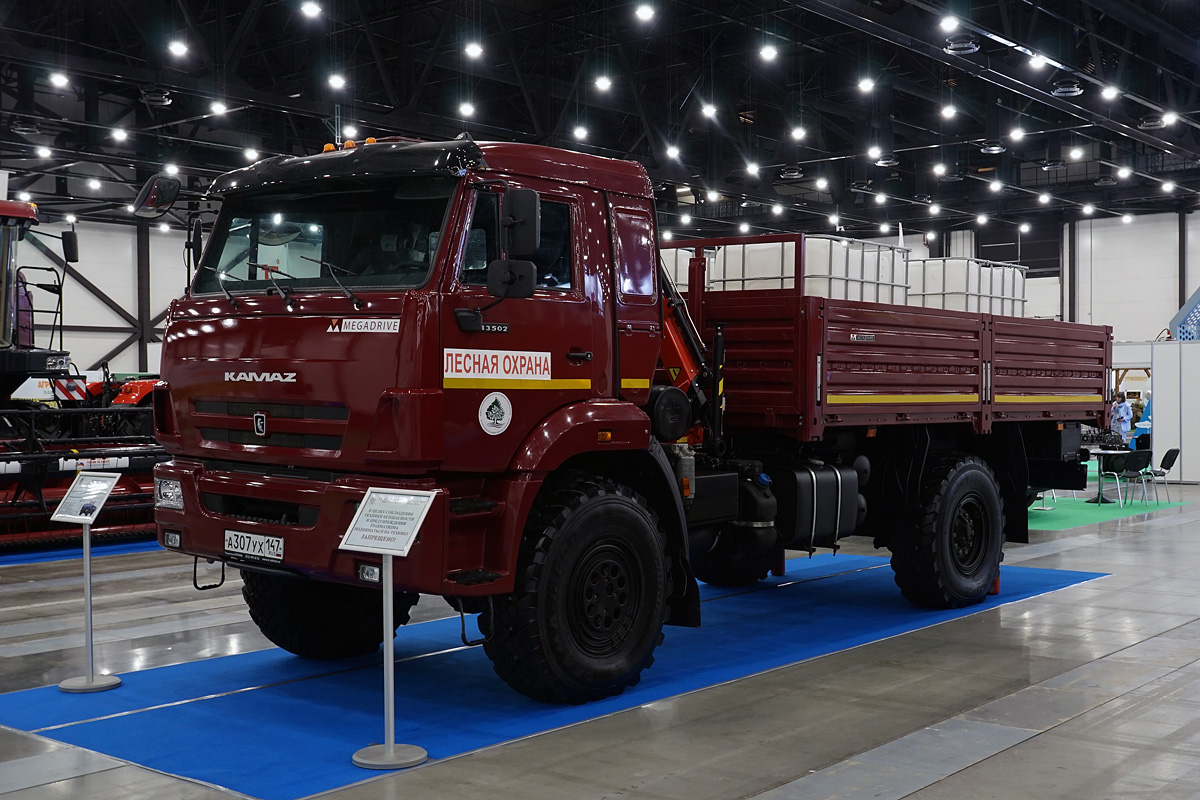 Ленинградская область, № А 307 УХ 147 — КамАЗ-43502-D5(66)