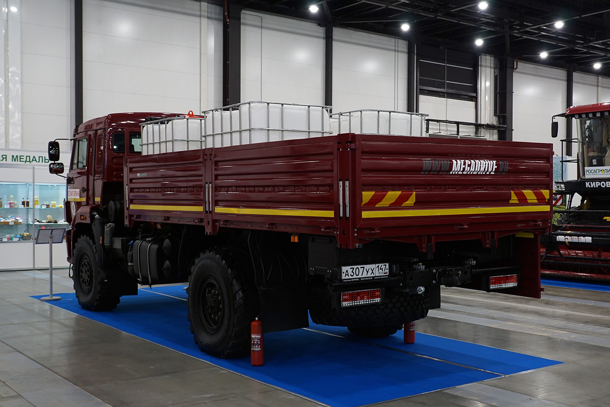 Ленинградская область, № А 307 УХ 147 — КамАЗ-43502-D5(66)