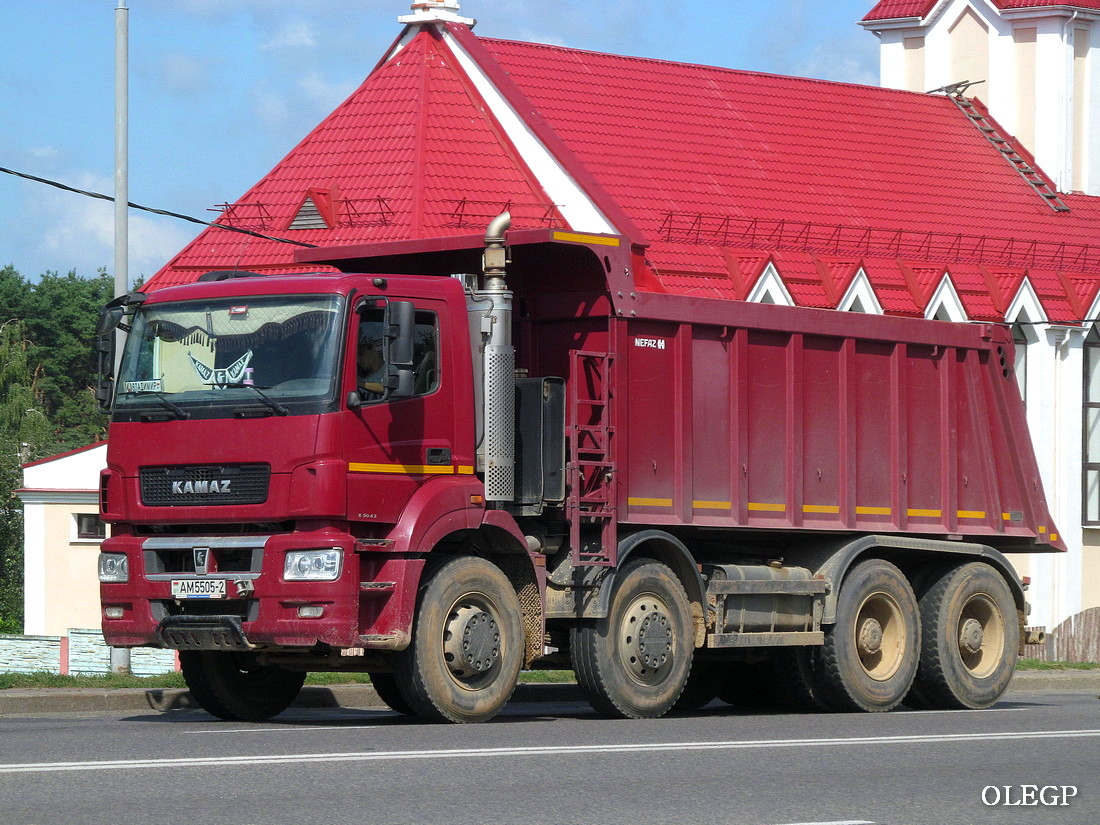 Витебская область, № АМ 5505-2 — КамАЗ-65801-T5(68)