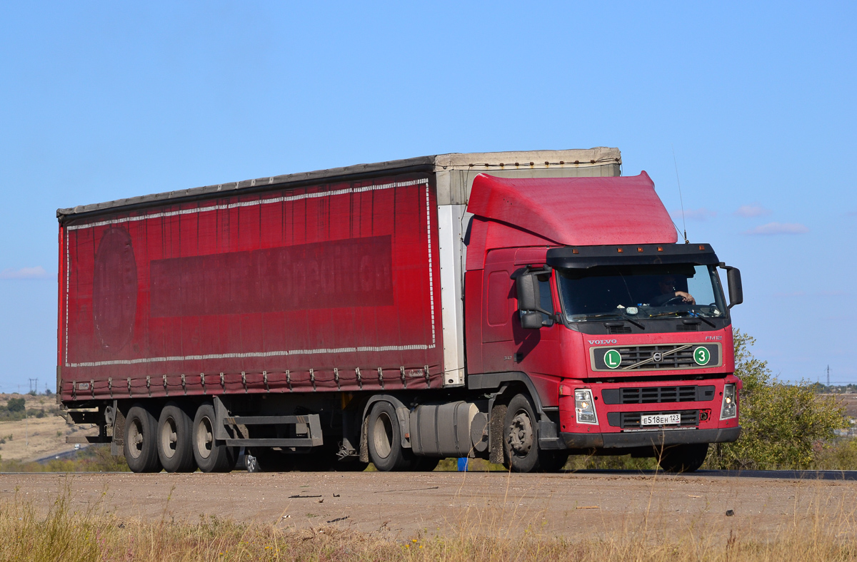 Краснодарский край, № Е 518 ЕН 123 — Volvo ('2002) FM12.340