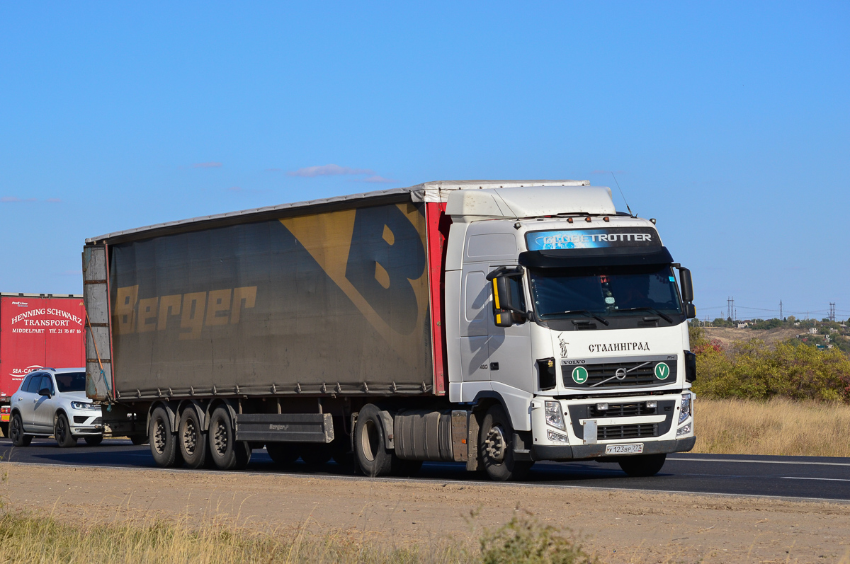 Волгоградская область, № У 123 ВР 777 — Volvo ('2008) FH.460