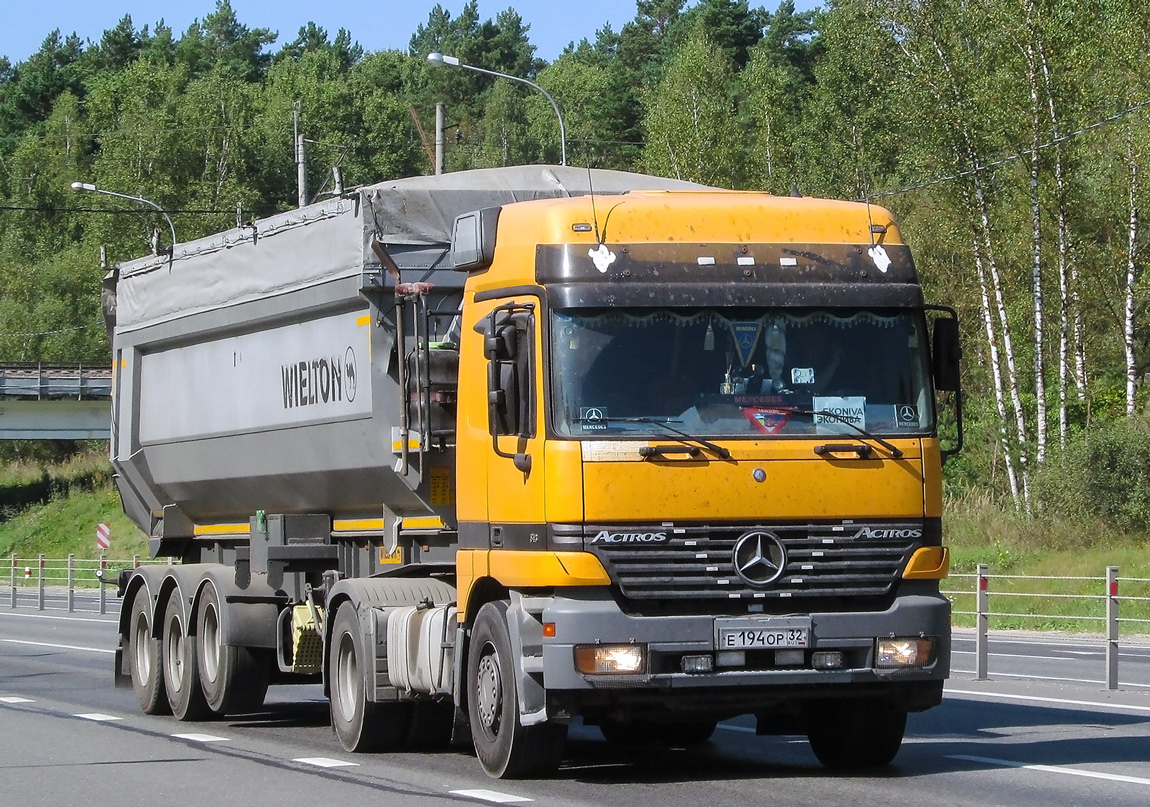 Брянская область, № Е 194 ОР 32 — Mercedes-Benz Actros ('1997) 1843