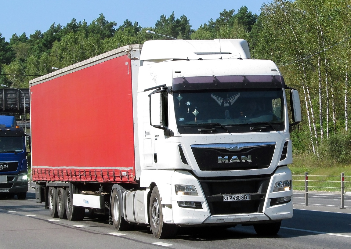 Узбекистан, № 01 P 435 SB — MAN TGX ('2012) 18.440