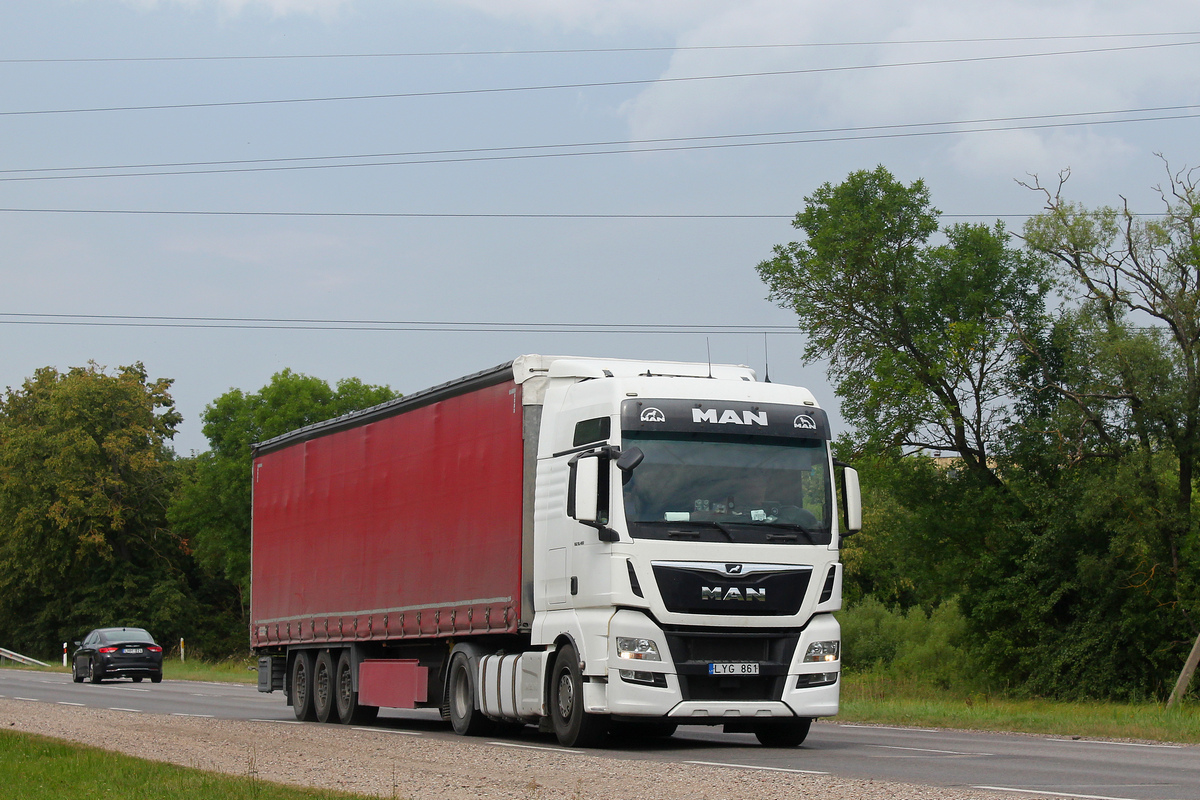 Литва, № LYG 861 — MAN TGX ('2016) (Общая модель)