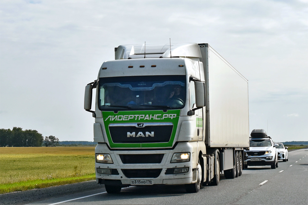 Татарстан, № Е 315 НО 716 — MAN TGX ('2007) 18.480