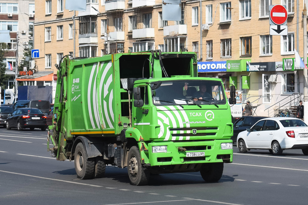 Тверская область, № Е 738 СО 69 — КамАЗ-53605-A5(48)