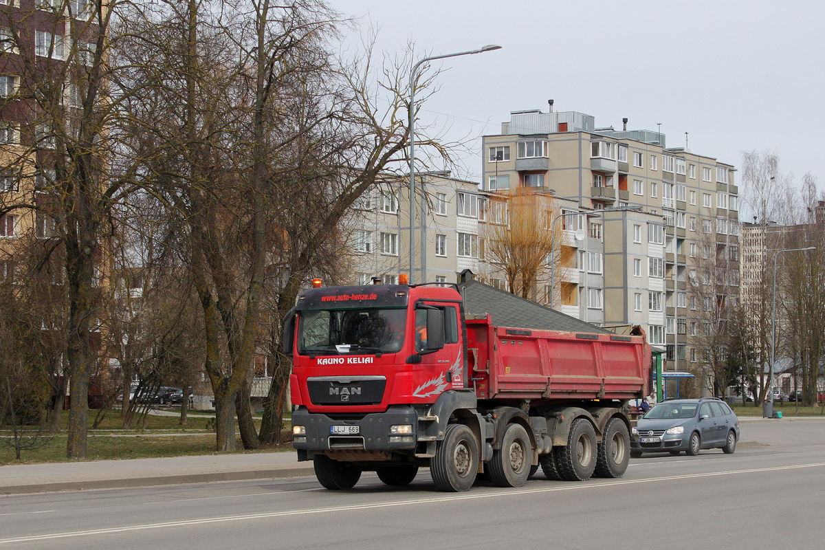 Литва, № LLJ 669 — MAN TGS 35.400