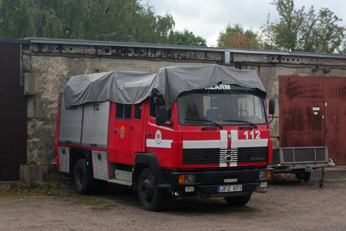 Литва, № JFZ 671 — Mercedes-Benz LK (общая модель)