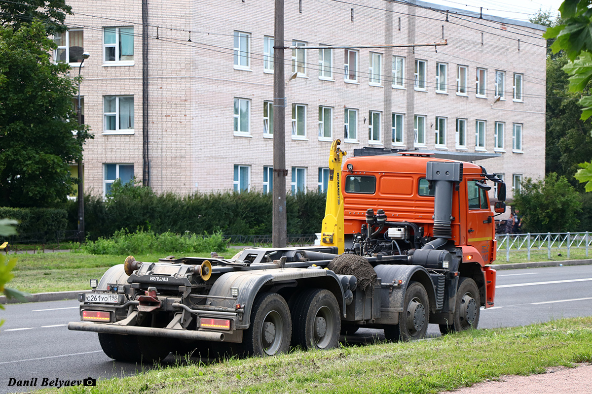 Санкт-Петербург, № 443 — КамАЗ-65201-B5(49)
