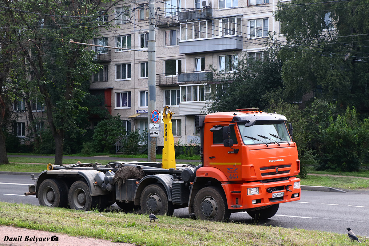 Санкт-Петербург, № 443 — КамАЗ-65201-B5(49)