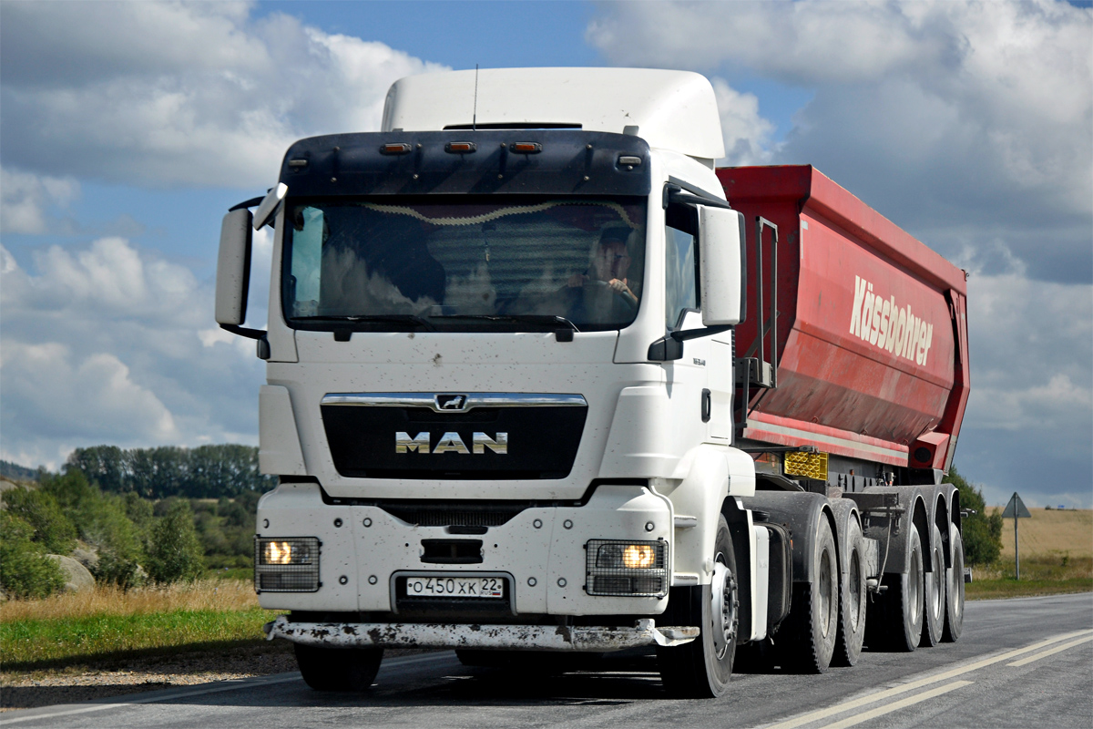 Алтайский край, № О 450 ХК 22 — MAN TGS 33.440