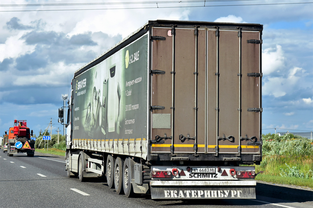 Тюменская область, № АТ 6683 66 — Schmitz Cargobull S.CS / SCB*S3T / S01