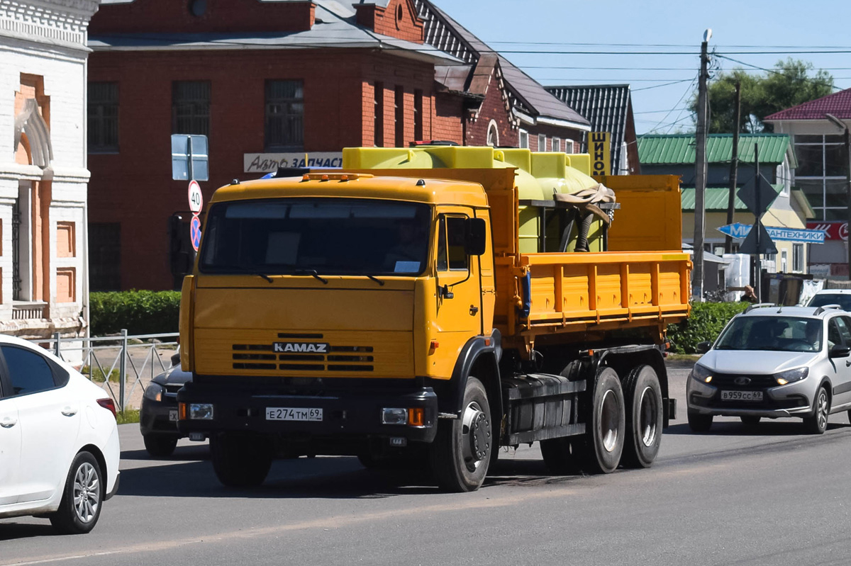 Тверская область, № Е 274 ТМ 69 — КамАЗ-65115 [651150]