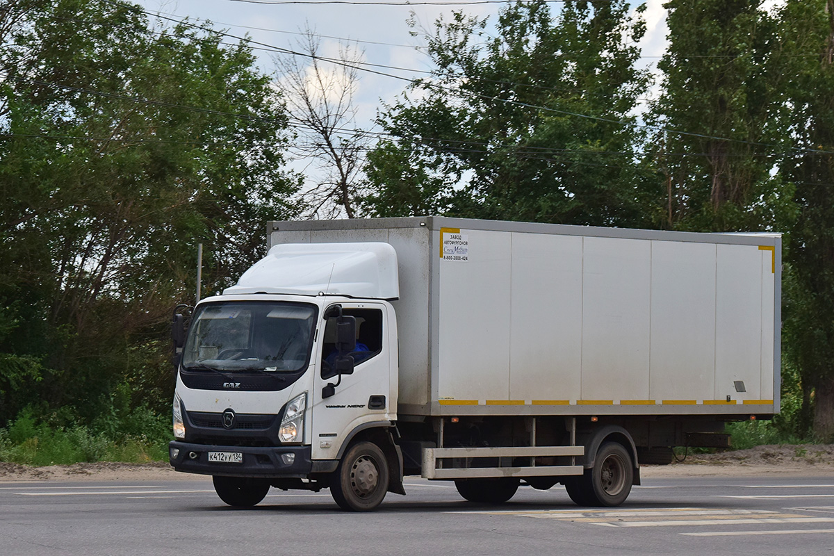 Волгоградская область, № К 412 УУ 134 — ГАЗ-C49RF2 "Валдай NEXT"
