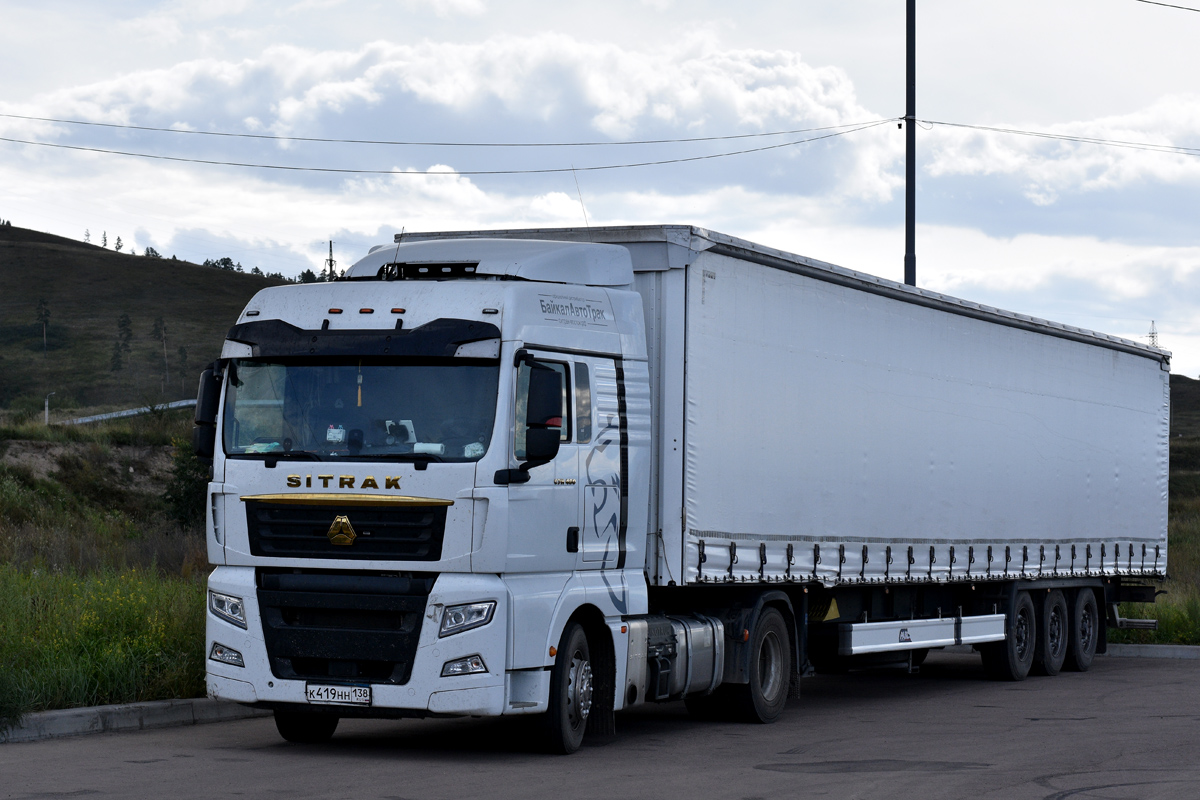 Иркутская область, № К 419 НН 138 — Sitrak C7H ZZ4186