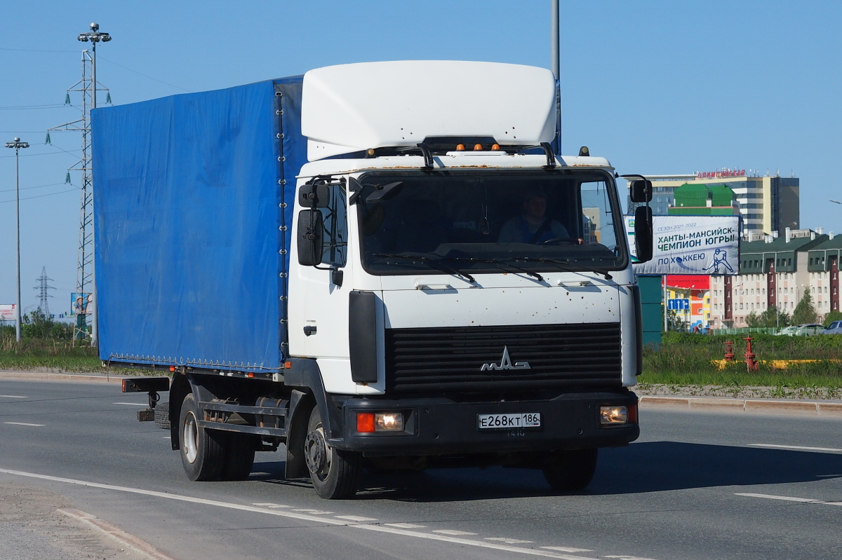 Ханты-Мансийский автоном.округ, № Е 268 КТ 186 — МАЗ-437143