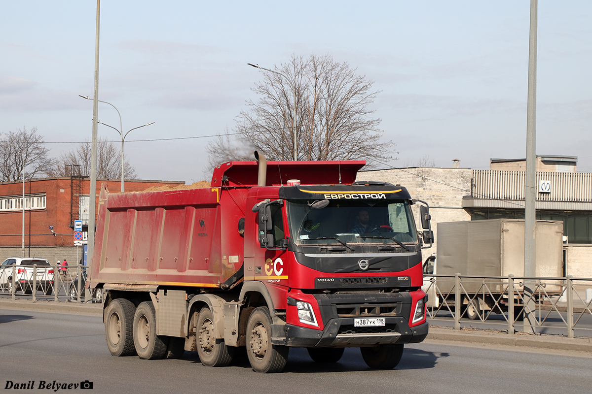 Санкт-Петербург, № Н 387 УК 198 — Volvo ('2013) FMX.420 [X9P]