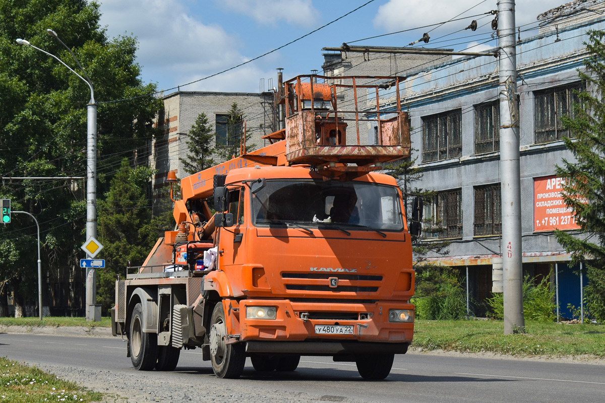 Алтайский край, № У 480 УА 22 — КамАЗ-43253-C4(25)