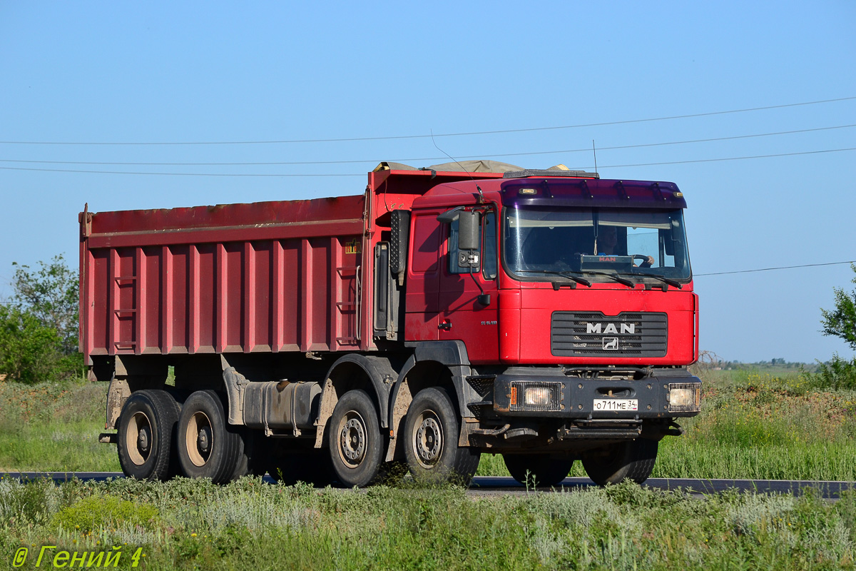 Волгоградская область, № О 711 МЕ 34 — MAN F2000 41.414