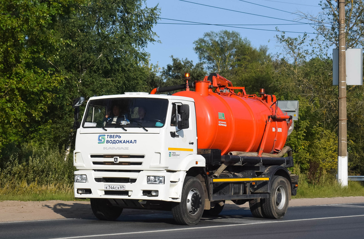 Тверская область, № К 744 СХ 69 — КамАЗ-53605-A5(48)
