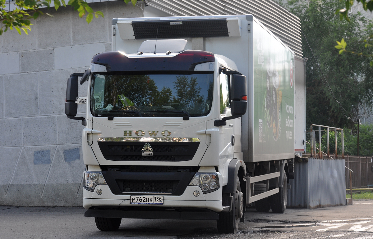 Омская область, № М 762 НК 136 — Howo T5G ZZ1167