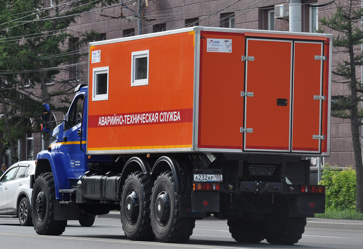Омская область, № А 232 АР 155 — Урал NEXT 4320-72