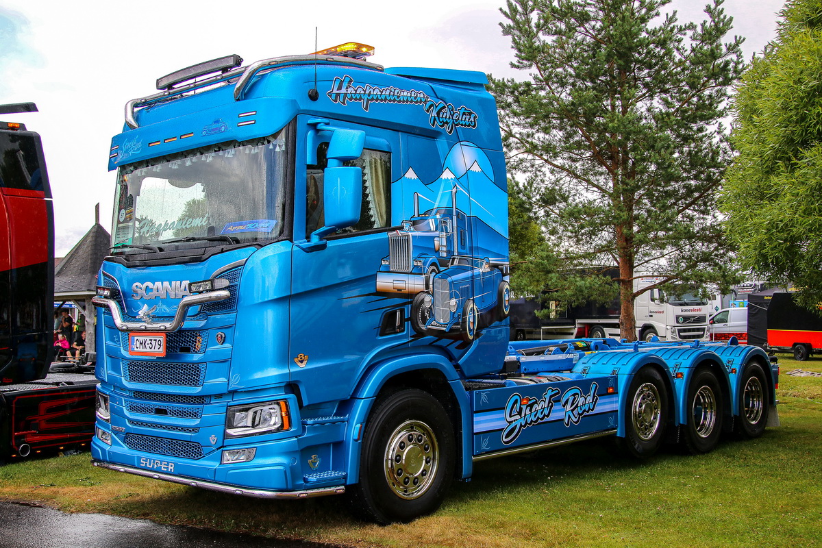 Финляндия, № CMK-379 — Scania ('2016) R580; Финляндия — Power Truck Show 2019