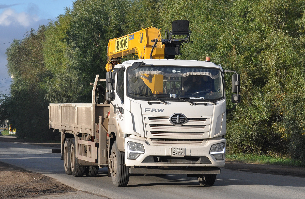 Омская область, № А 963 ХУ 155 — FAW JK6 (общая модель)