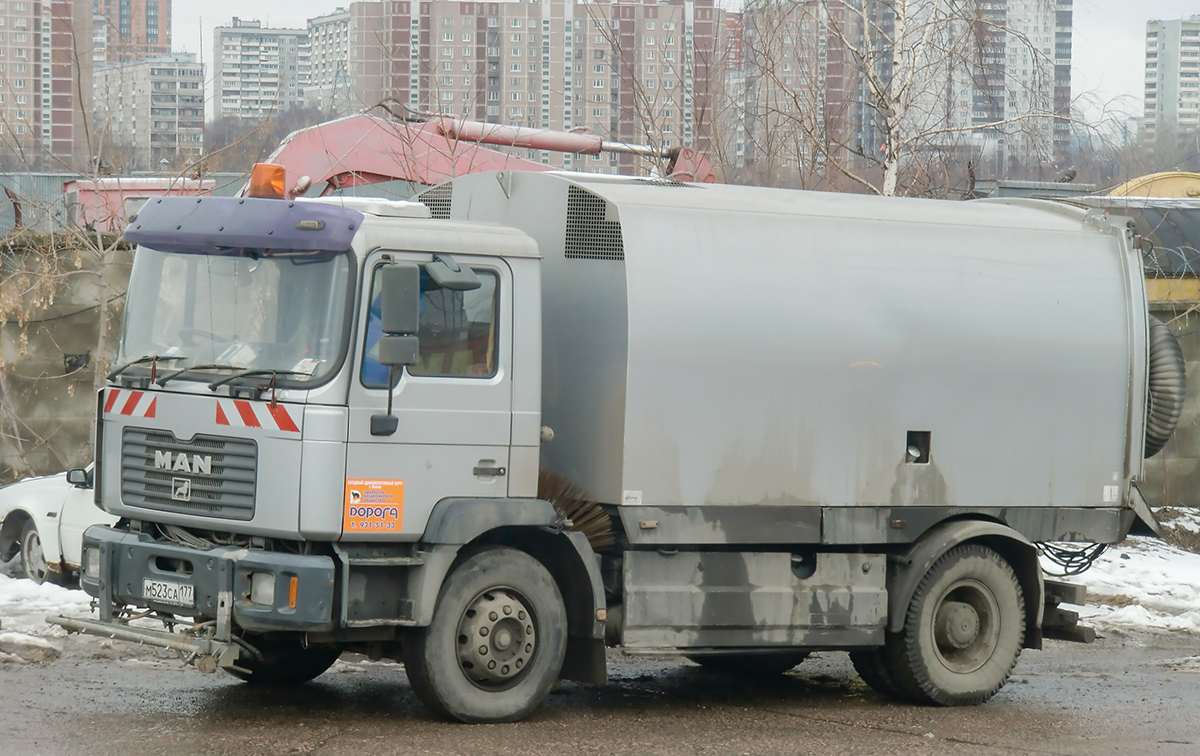 Москва, № М 523 СА 177 — MAN M2000 (общая модель)