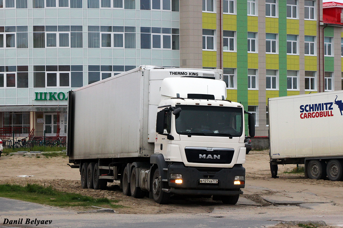 Москва, № В 127 ХВ 777 — MAN TGS 26.400