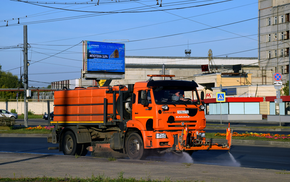 Нижегородская область, № Т 418 НО 152 — КамАЗ-53605-A5(48)