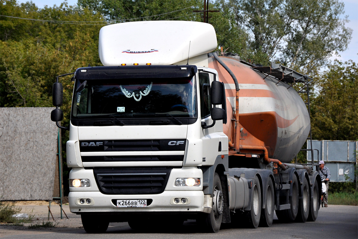 Алтайский край, № К 266 ВВ 122 — DAF CF85 FTT