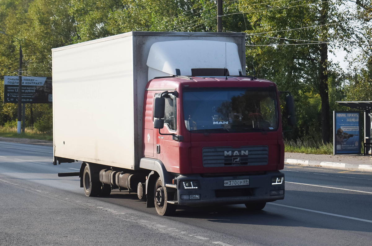 Тверская область, № М 370 СР 69 — MAN TGL 12.180