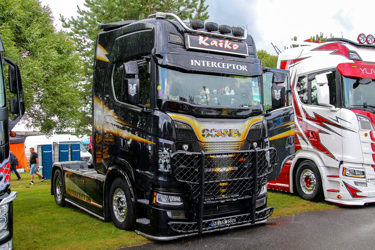 Германия, № FR-KK 1581 — Scania ('2016) S-Series (общ. м); Финляндия — Power Truck Show 2019