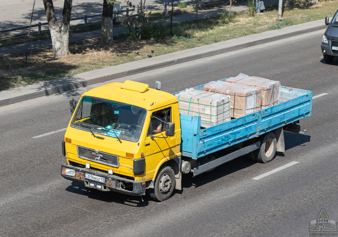 Туркестанская область, № 014 BGZ 13 — VW-MAN G90