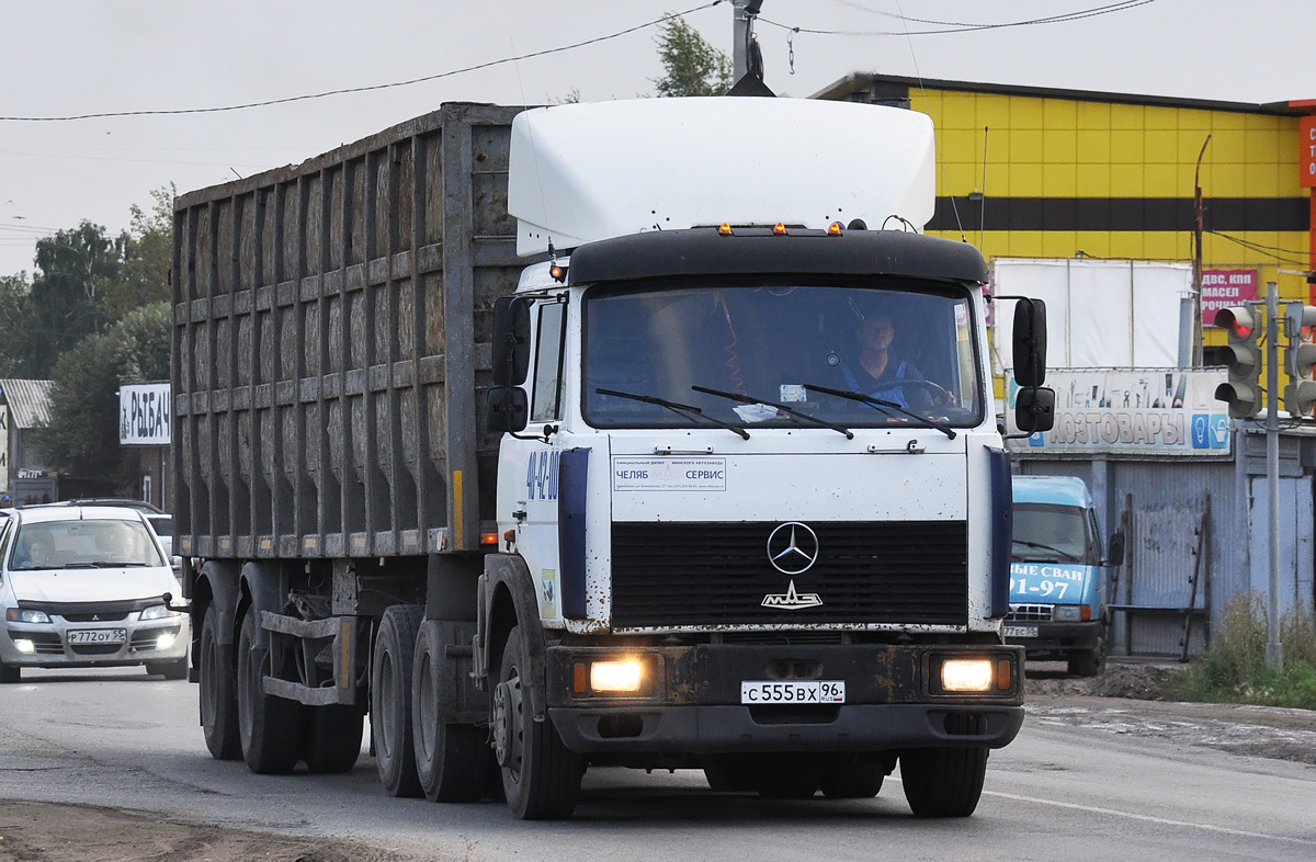 Омская область, № С 555 ВХ 96 — МАЗ-642208
