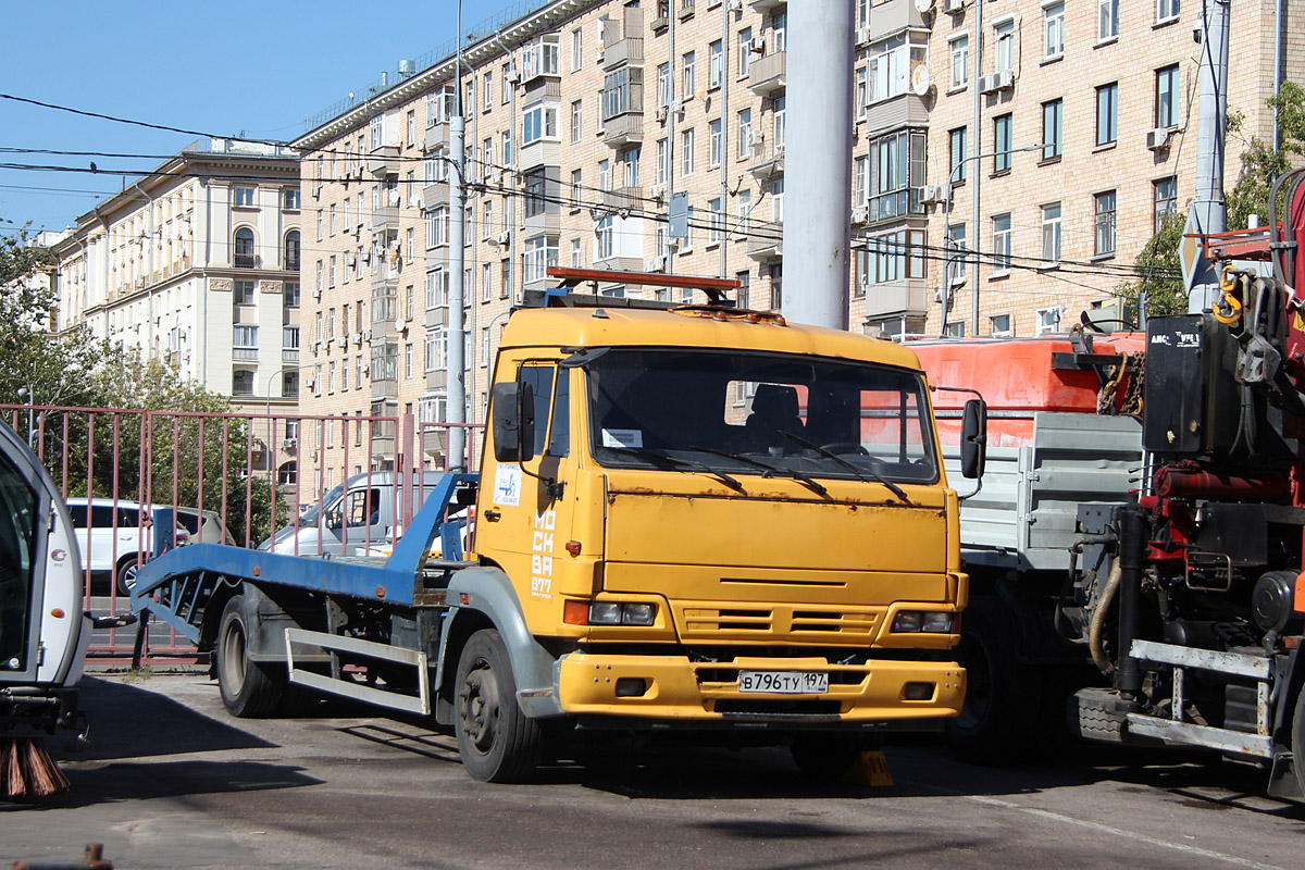 Москва, № В 796 ТУ 197 — КамАЗ-4308-H3(99)