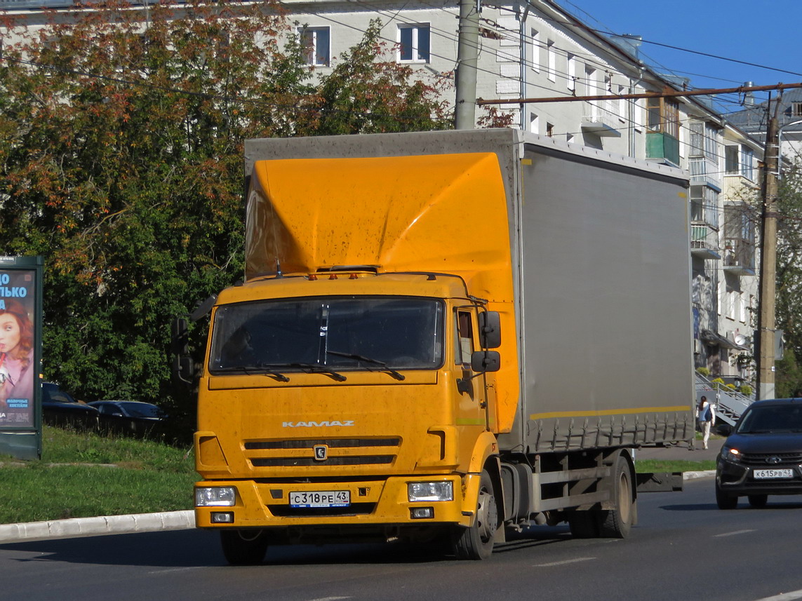 Кировская область, № С 318 РЕ 43 — КамАЗ-4308-G5(69)