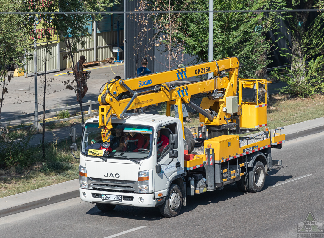 Алматы, № 849 EV 02 — JAC N90