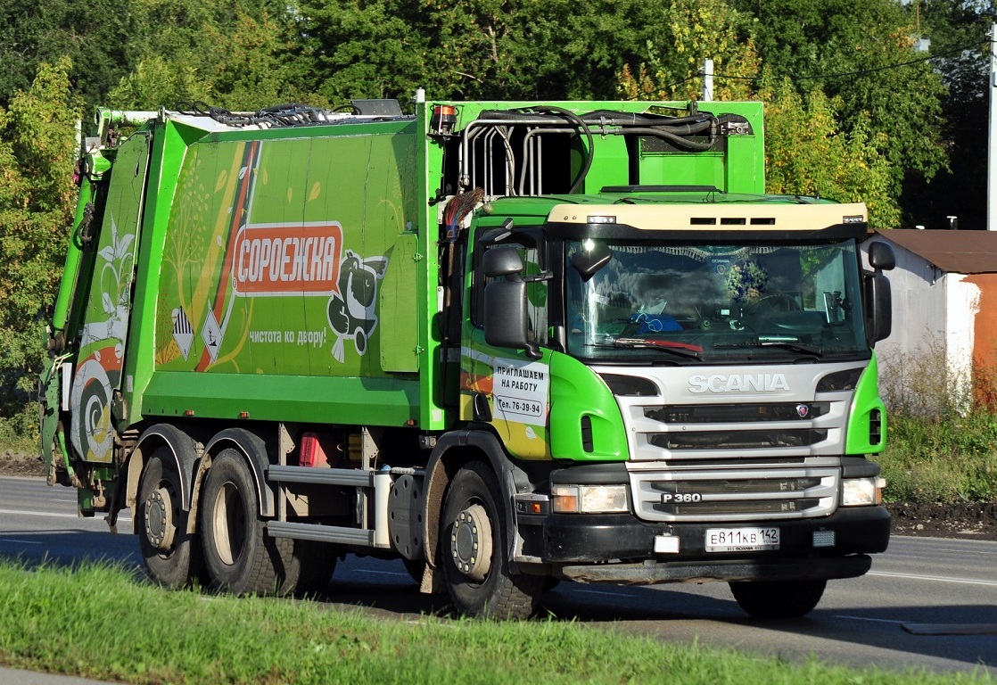 Кемеровская область, № Е 811 КВ 142 — Scania ('2011) P360