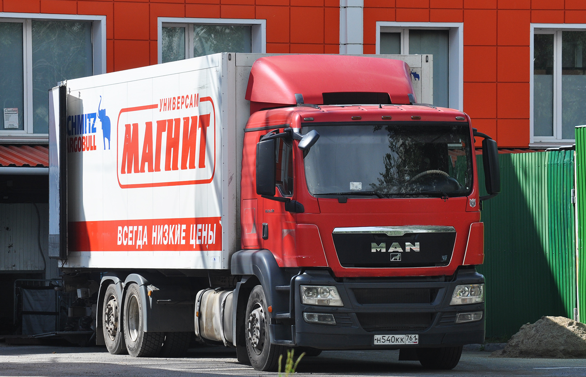Омская область, № Н 540 КК 761 — MAN TGS 26.350