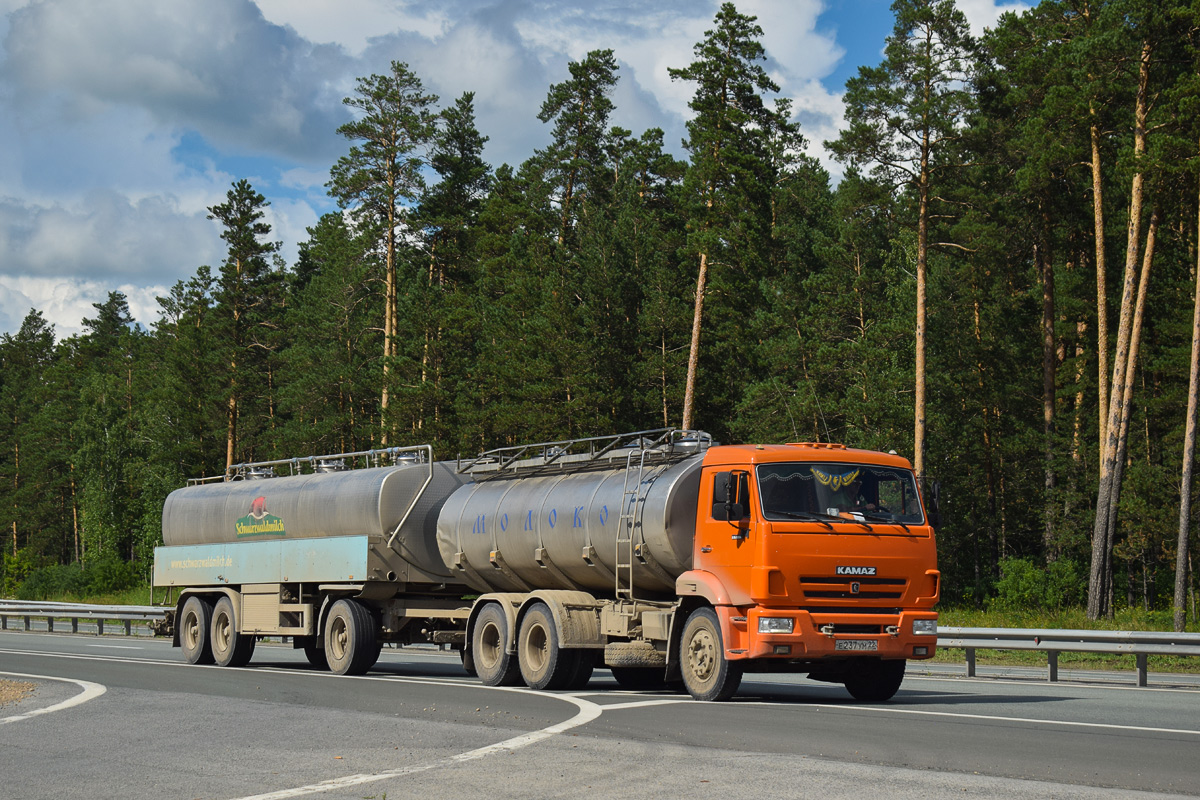 Алтайский край, № Е 237 УМ 22 — КамАЗ-65115-D3(97)