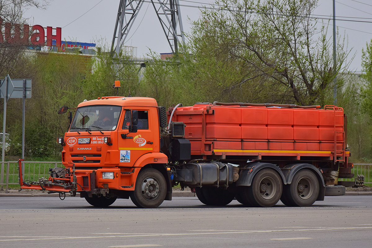 Волгоградская область, № В 428 УС 134 — КамАЗ-65115-42