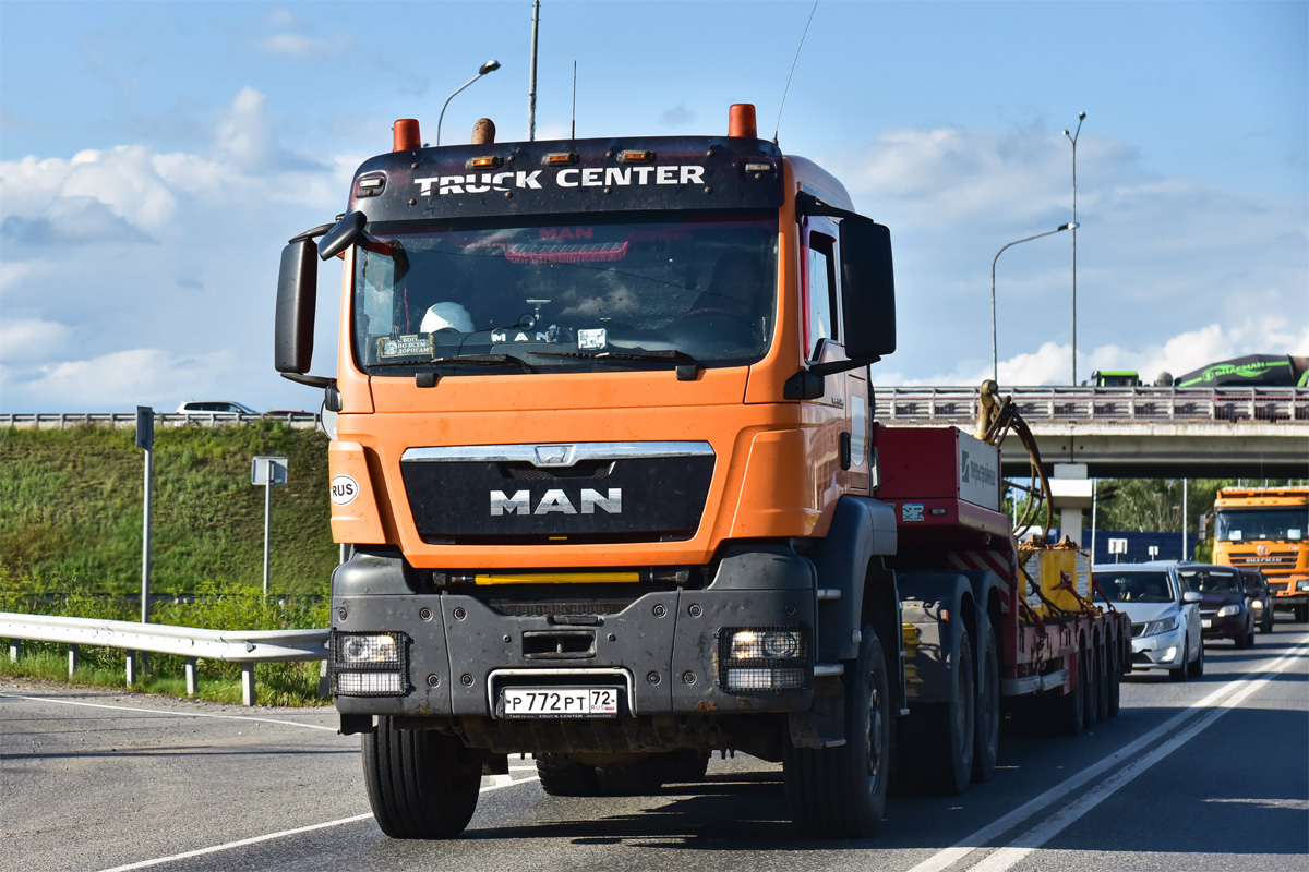 Тюменская область, № Р 772 РТ 72 — MAN TGS 33.480